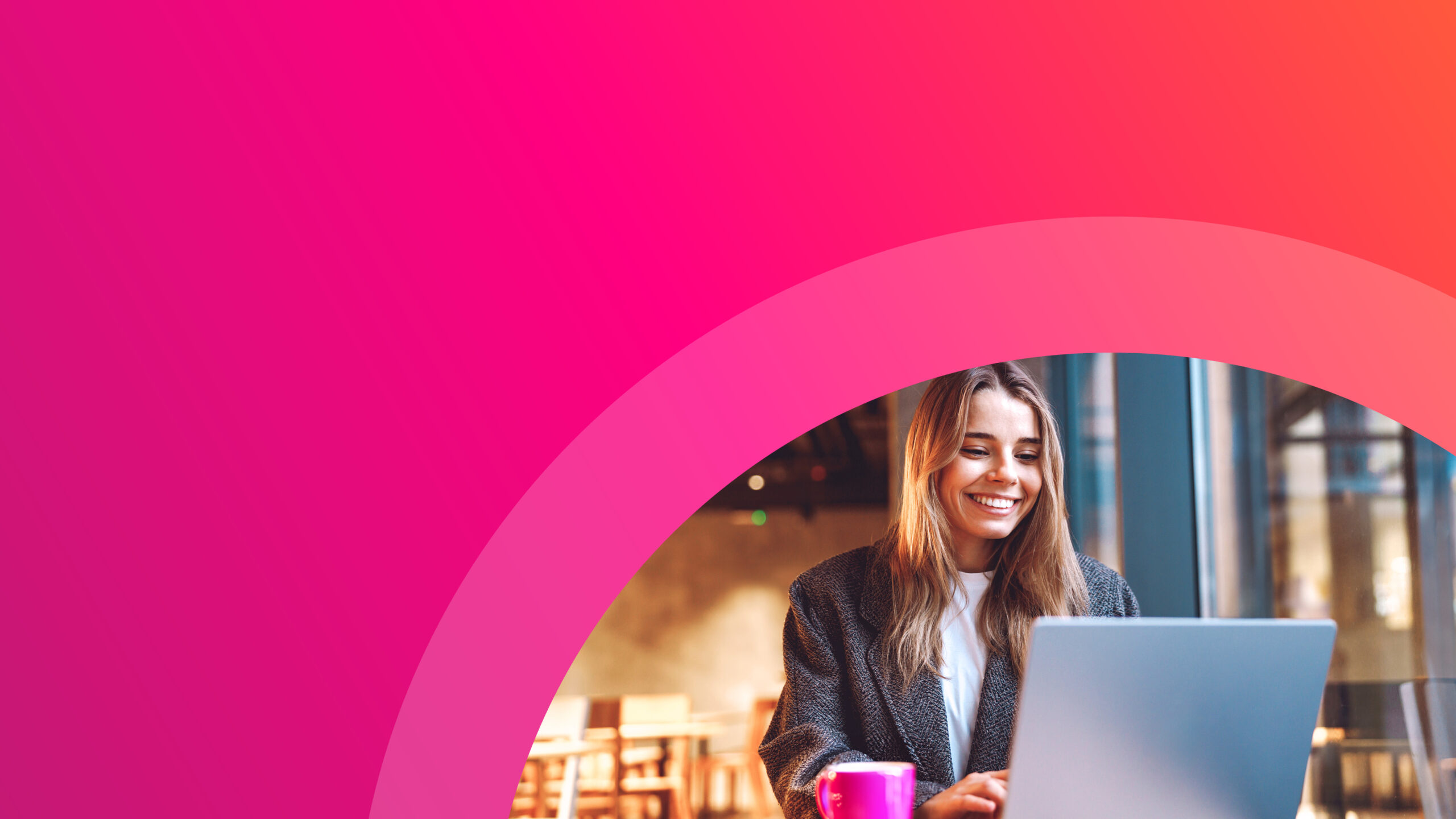 OneSpot Case Study woman looking at computer